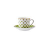 Karaca Polka 6 Kişilik Porselen Kahve Fincanı Takımı 80 ml