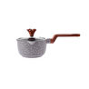 Karaca Biogranit Mini Cooker Sütlük/Sosluk 12 Cm Gri