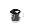 Karaca Brewy Coffe Borosilikat Cam Dripper Kupa 300 ml