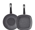 Karaca Biogranit Atlas Wok ve Grill Tava Seti