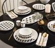 Karaca Streamline Tiranna New Bone 59 Parça 12 Kişilik Yemek Takımı