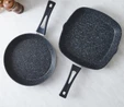 Karaca Defne Biogranit Tava-Grill Set Black
