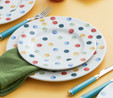 Karaca Canvas Stoneware 18 Parça 6 Kişilik Kahvaltı/Servis Takımı