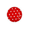 Karaca Polka Dot Kırmızı Porselen Pasta Tabağı 19 cm