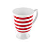 Karaca Polka Dot Çizgili Porselen Kupa 360 ml