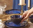 Karaca Marbella Reaktif Stoneware 18 Parça 6 Kişilik Yemek Takımı