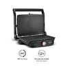 Karaca Gastro Grill Glass Premium 2400W Tost ve Izgara Makinesi Mat Siyah