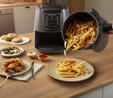 Karaca Air Pro Cook XL 2 in 1 Konuşan Airfryer Black Chrome 4 Kişilik