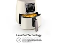 Karaca Air Pro Cook XL 2 in 1 Konuşan Airfryer Iconic Beige 4 Kişilik