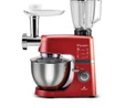 Karaca Promix Mutfak Şefi 1000 W Kıyma Çekme/Sucuk-Sosis/İçli Köfte/Smoothie Blender Aparatlı Red