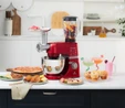 Karaca Promix Mutfak Şefi 1000 W Kıyma Çekme/Sucuk-Sosis/İçli Köfte/Smoothie Blender Aparatlı Red