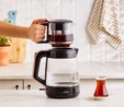 Karaca Glass Tea XL 2in1 Cam Çay Makinesi ve Kettle Rosegold