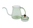 Karaca Martina Borosilikat Cam Coffe Kettle Green 600 ml