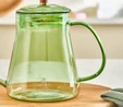 Karaca Martina Borosilikat Cam Coffe Kettle Green 600 ml