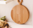 Karaca Woodland Round Kesme Tahtası L