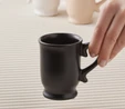 Karaca Merlin Kupa 140 ml Siyah 