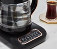 Karaca Robotea Pro 4 in 1 Konuşan Cam Çay Makinesi Black Copper