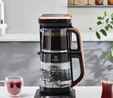 Karaca Robotea Pro 4 in 1 Konuşan Cam Çay Makinesi Black Copper