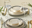 Karaca Elegance Bone Cordoba 56 Parça 12 Kişilik Yemek Takımı Gold
