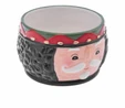 Karaca New Year Yılbaşı 24 Rölyefli Kurşun Asker Kase Siyah 19 cm