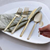 Karaca Theo 30 Parça 6 Kişilik Çatal Kaşık Bıçak Takımı Shiny Gold