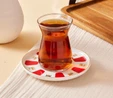 Karaca Bergamot Porselen Tekli Çay Tabağı 12 cm