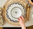 Karaca Almond Ethnic Porselen 24 Parça 6 Kişilik Yemek Takımı