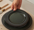 Karaca Başak Reaktif Stoneware 24 Parça 6 Kişilik Yemek Takımı