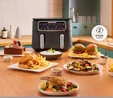 Karaca Air Pro Cook Duo Köz XXXL 8 Litre Airfryer Ruby 8 Kişilik