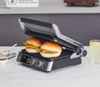 Karaca Compact Steel Sear and Grill Inox 2008 Döküm Izgara ve Tost Makinesi