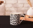 Karaca Zigzag Kupa 360 Ml Siyah