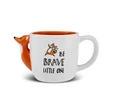 Karaca Animal Brave Fox Mug 490 ml