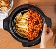 Karaca Cooker 2 in 1 6L Çok Amaçlı Basınçlı Pişirici Akıllı Elektrikli Düdüklü Tencere ve Airfryer Silver