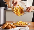 Karaca Cooker 2 in 1 6L Çok Amaçlı Basınçlı Pişirici Akıllı Elektrikli Düdüklü Tencere ve Airfryer Matt Black