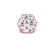Karaca New Year Yılbaşı Snowman Hexagon Çerezlik 10 cm