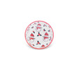 Karaca New Year Yılbaşı Snowman Round Çerezlik 10 cm