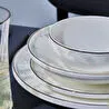 Karaca Stream Bone Ascot 24 Parça 6 Kişilik Yemek Takımı