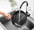 Karaca Swiss Crystal Mastermaid 9 Parça Tencere Seti Shiny Black