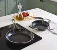 Karaca Swiss Crystal Mastermaid Tava ve Sahan Set Shiny Black