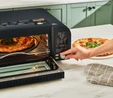 Karaca Multicrust Artisan Retro Pizza Makinesi ve Airfryer Mat Siyah