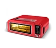 Karaca Multicrust Artisan Retro Pizza Makinesi ve Airfryer Metallic Red