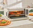 Karaca Multicrust Artisan Retro Pizza Makinesi ve Airfryer Cream