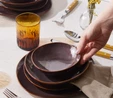 Karaca Earth Collection Tully 24 Parça 6 Kişilik Yemek Takımı