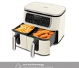 Karaca Air Pro Cook Duo Köz XXXL 8 Litre Airfryer Iconic Beige 8 Kişilik