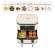 Karaca Air Pro Cook Duo Köz XXXL 8 Litre Airfryer Iconic Beige 8 Kişilik