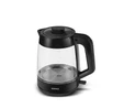 Karaca Glass Tea XL 2 in 1 Cam Çay Makinesi Shiny Black 