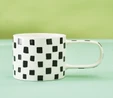 Karaca Mindy Kareli Mug 270 Ml