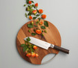 Jumbo Wood Mood Yuvarlak Kesme ve Sunum Tahtası 