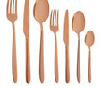 Jumbo 9400 Titanyum Bronz 84 Parça 12 Kişilik Çatal Kaşık Bıçak Seti