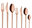 Jumbo 5700 Cius 84 Parça 12 Kişilik Titanyum Çatal Kaşık Bıçak Takımı Bronz